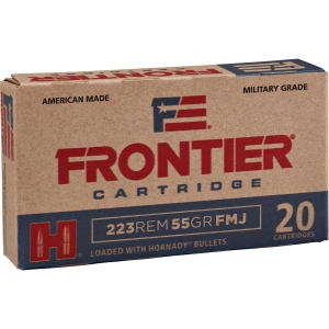 Hornady Frontier NATO .223 Rem 55 gr FMJ 500ct