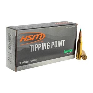 HSM Tipping Point 2 7mm-08 Rem 162 gr SST 20ct