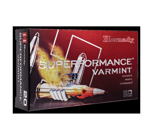 Hornady SuperFormance Ammunition .204 Ruger 32 gr V-MAX 4225 fps - 20-box