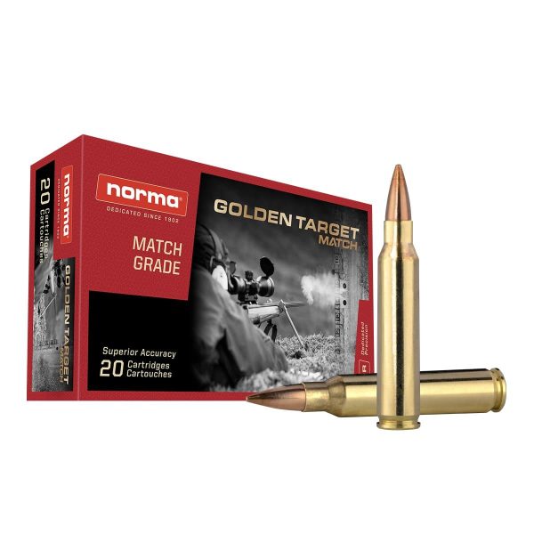 Norma Golden Target Match .223 Rem 69 gr BTHP 20ct