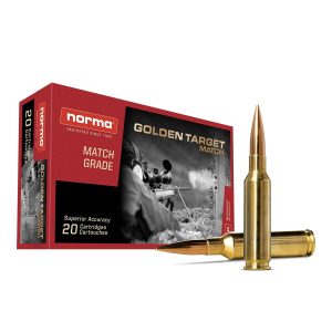Norma Golden Target Match 6.5 Creedmoor 143gr BTHP 20ct