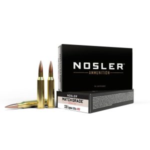 Nosler Match Grade .338 Lapua Mag. 300gr CC 20ct