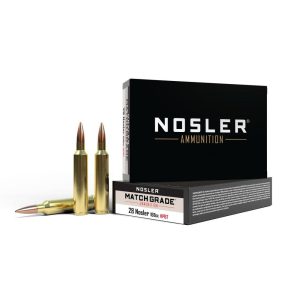 Nosler Match Grade .28 NOS 168 gr HPBT 20ct