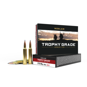 Nosler Trophy Grade Long Range .270 WBY 150gr ABLR 20ct
