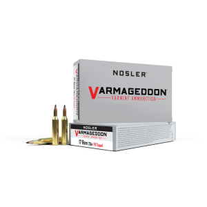 Nosler Varmegeddon .17 Rem 20 gr FB Tipped 20ct