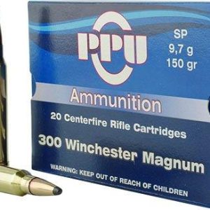 PPU .300 Win Magnum 150 gr SP 20ct
