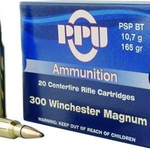 PPU .300 Win Magnum 165 gr SPBT 20ct