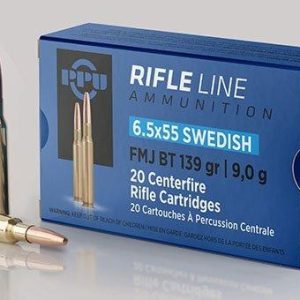 PPU 6.5mm x 55 Swedish 139gr FMJ-BT 20ct