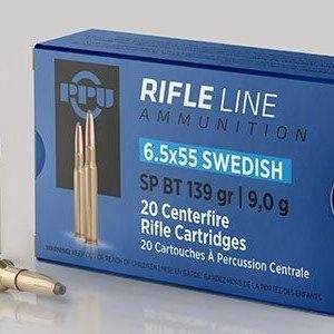 PPU 6.5x55mm Swedish 139 gr SP 20ct