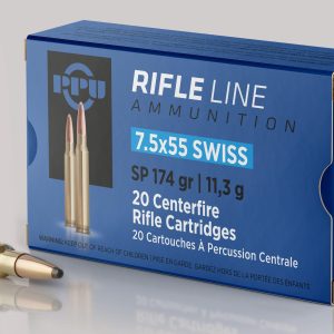 PPU 7.5x55mm Swiss 174 gr SP 20ct