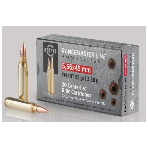5.56x45 RangeMaster FMJBT 55gr Metal Can 1000 Rounds