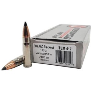 Underwood Ammo Varmageddon .300 Blackout 110gr PT 20ct