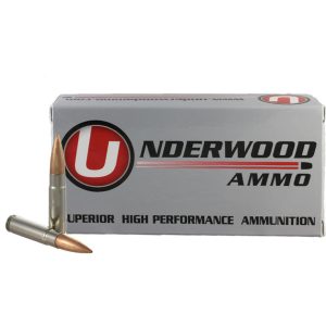 Underwood Ammo Match Hollow Point Boat Tail .300 Blackout 220gr HPBT 20ct