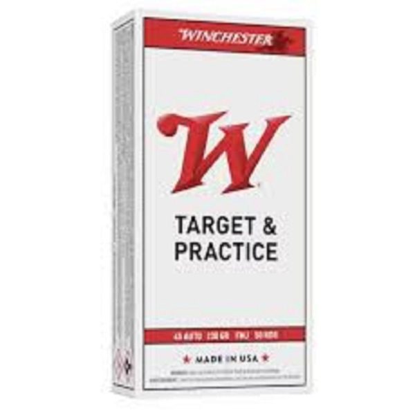 Winchester USA .45 ACP 230 gr FMJ  50ct