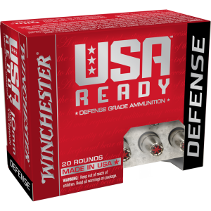 Winchester USA Ready Hex Vent 10mm Auto 170gr HP 20ct