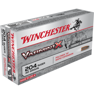 Winchester Varmint X .204 Ruger 32 gr. PT 20ct
