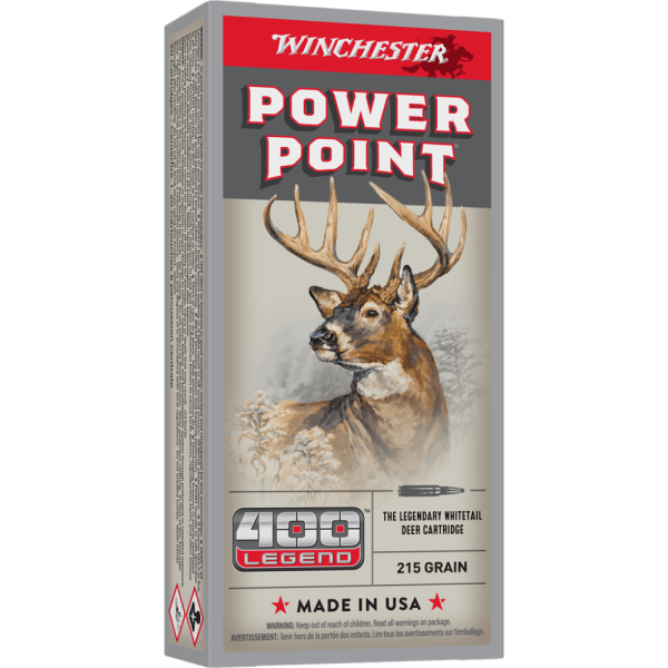 Winchester Power Point .400 Legend 215 gr. SP 20ct