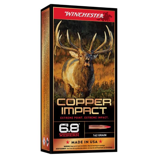 Winchester Copper Impact 6.8 Western 162 gr. BT 20ct