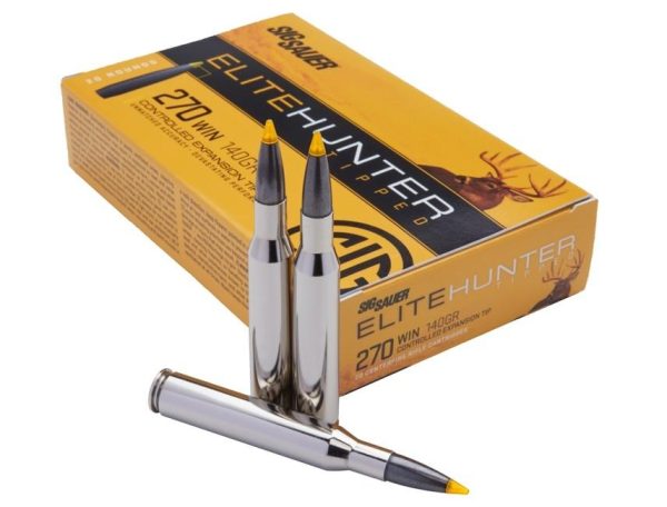 Sig Sauer .270 WIN 140GR ELITE TIPPED HUNTING 20ct