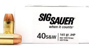 Sig Elite V-Crown .40 S&W 180 gr JHP 50ct