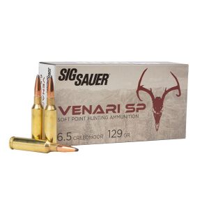 Sig Sauer Venari SP 6.5 Creedmoor 129gr SP 20ct