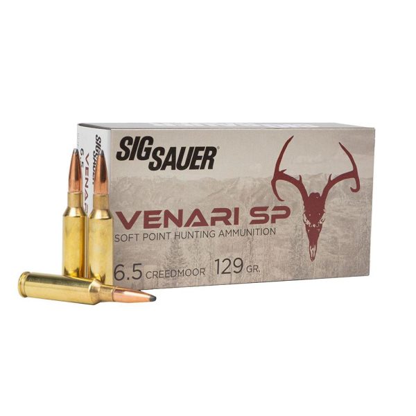Sig Sauer Venari SP 6.5 Creedmoor 129gr SP 20ct