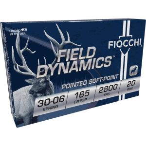 Fiocchi Field Dynamics .30-06 Sprg 165 gr PSP 20ct