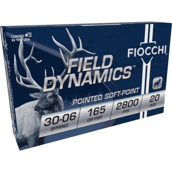 Fiocchi Field Dynamics .30-06 Sprg 165 gr PSP 20ct