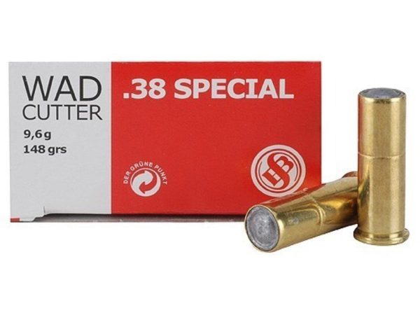 Sellier & Bellot .38 Spl 148 gr WC 50ct