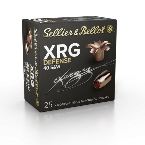 Sellier & Bellot XRG Defense .40 S&W 130gr HP 25ct