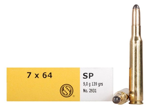 Sellier & Bellot 7x64mm 139 gr SP 20ct