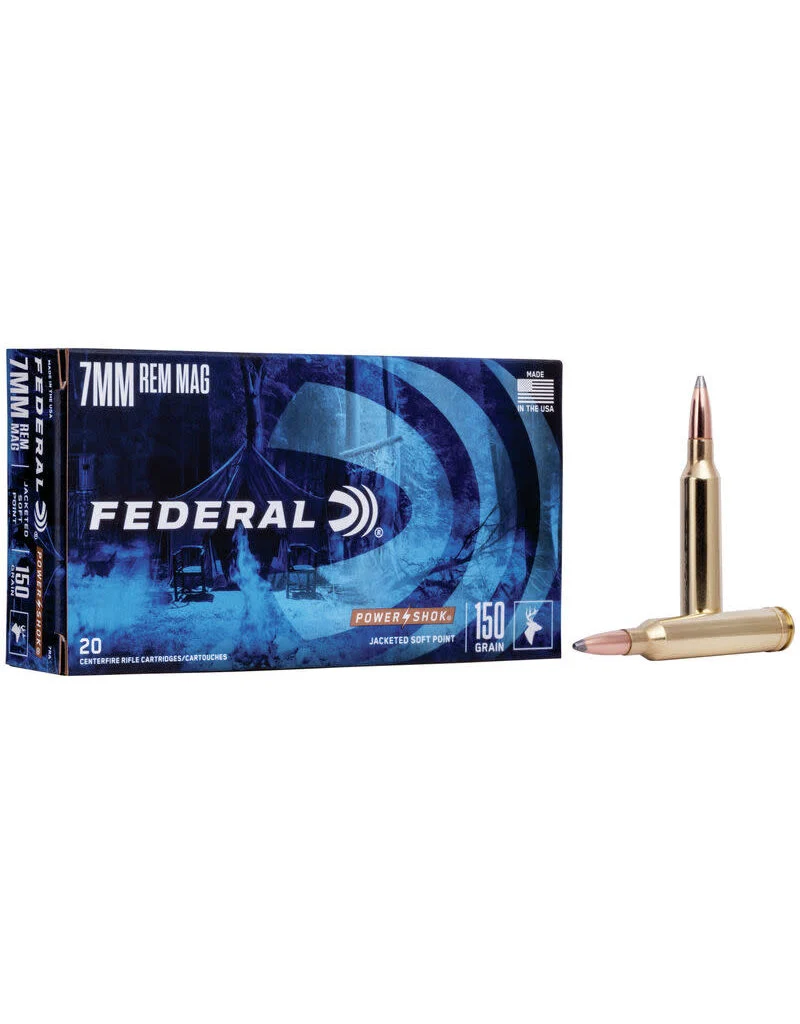 Federal Powershok 7mm Rem 150gr Sp 20ct