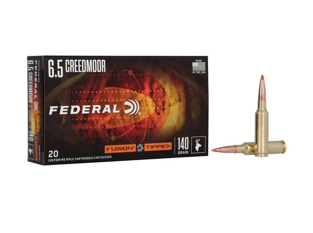 Federal Fusion Tipped 6.5 Creedmoor 140gr 20CT