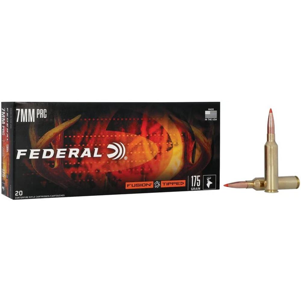 Federal Fusion Tipped 7mm Prc 175gr 20ct