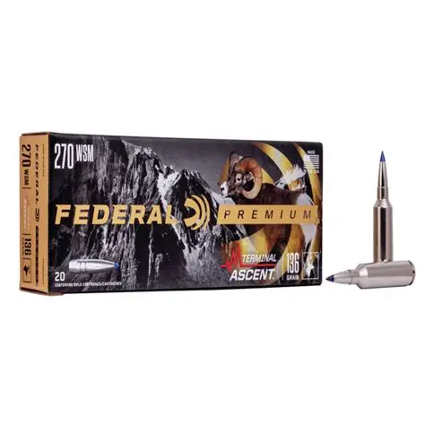 Federal Terminal Ascent .270 WSM 136 gr 20ct