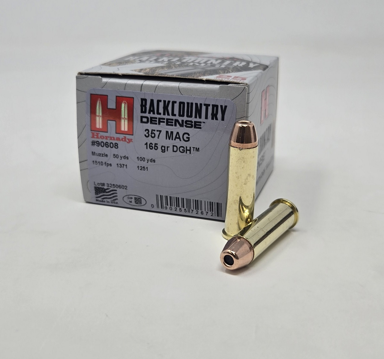 Hornady Backcountry Defense .357 Mag 165gr JFP 25ct