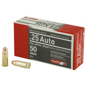Aguila .25acp 50gr Fmj 50ct