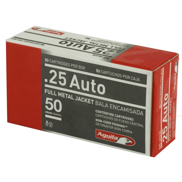 Aguila .25acp 50gr Fmj 50ct - Image 2