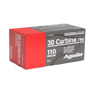 Aguila .30 carbine 110gr Fmj 50ct
