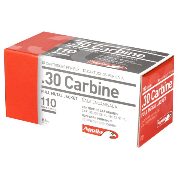 Aguila .30 carbine 110gr Fmj 50ct - Image 2