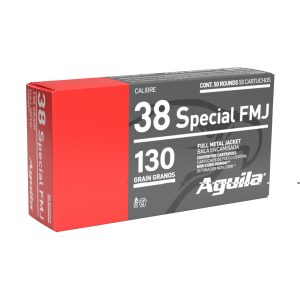 Aguila .38spl 130gr Fmj 50ct