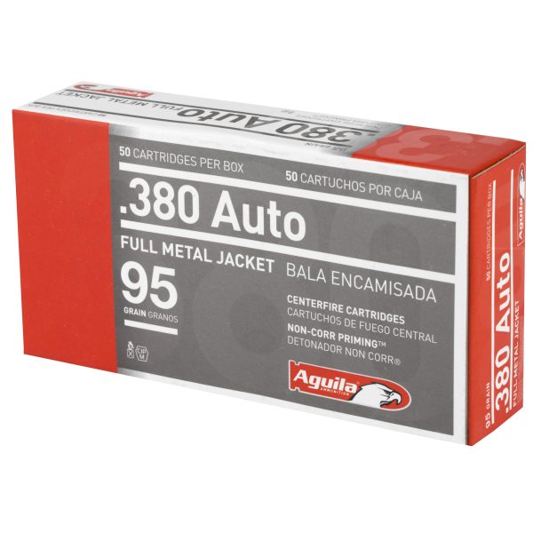 Aguila .380acp 95gr Fmj 50ct - Image 3