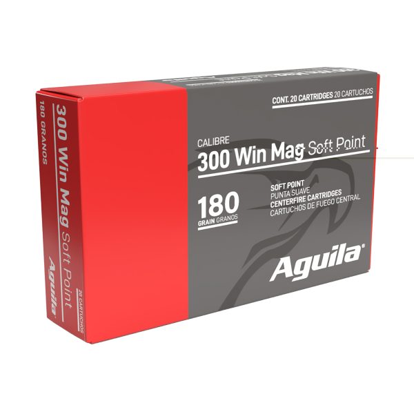 Aguila .300 Win Mag 180gr Sp 20ct