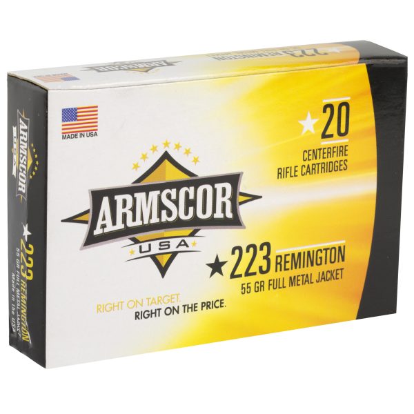 Armscor .223 rem 55gr Fmj 20ct - Image 3