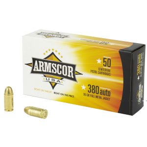 Armscor .380acp 95gr Fmj 50ct
