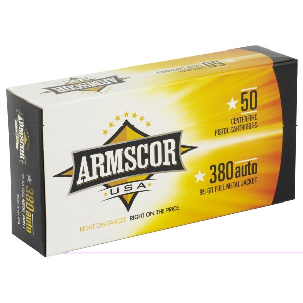 Armscor .380acp 95gr Fmj 50ct - Image 2