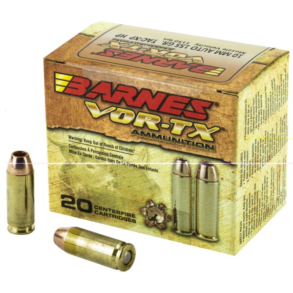 Barnes Vor-tx 10mm 155gr Xpb 20ct