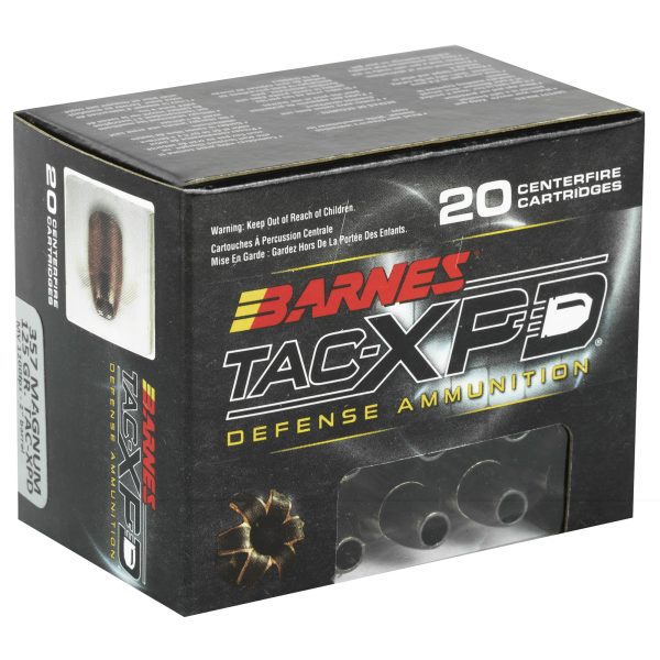Barnes TAC-XPD .357mag 125gr 20ct - Image 3