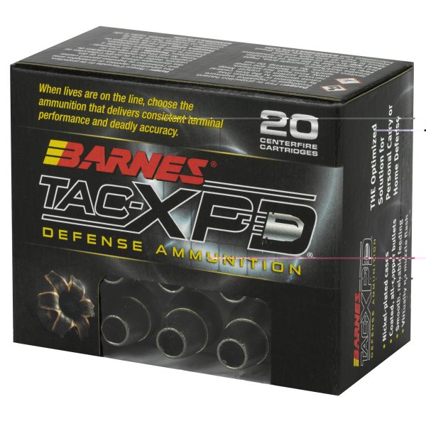 Barnes Tac-xpd .40sw 140gr Hp 20ct - Image 2