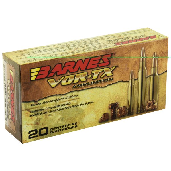 Barnes Vor-tx .22-250 50gr Tsx 20CT - Image 4